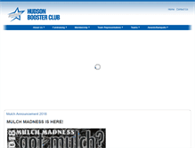 Tablet Screenshot of hudsonboosterclub.com